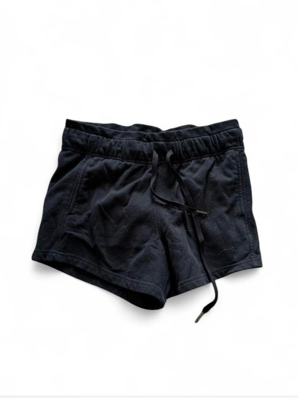 Women’s Black Drawstring Lounge Shorts